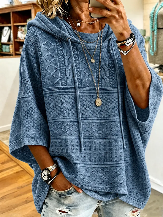 Printing Loose Casual Hoodie Hoodie