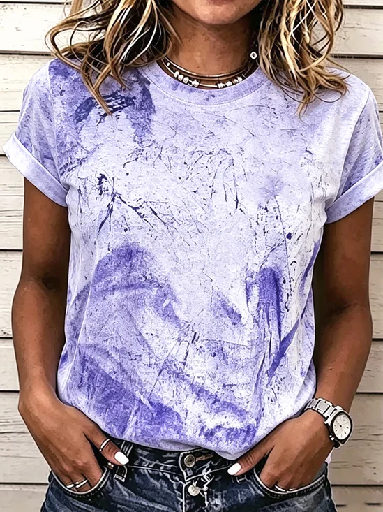 Simple Crew Neck T-Shirt