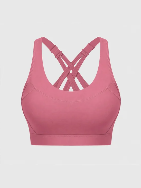 Plain Casual Bra & Bralette