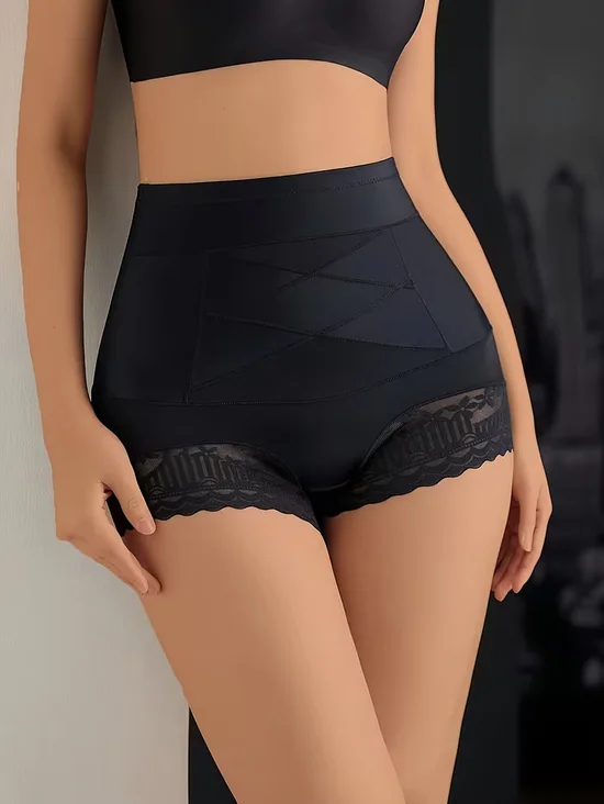 Tummy-flattening, butt-lifting, firming, shaping, and highly effective body-shaping women's underwear that won't roll up