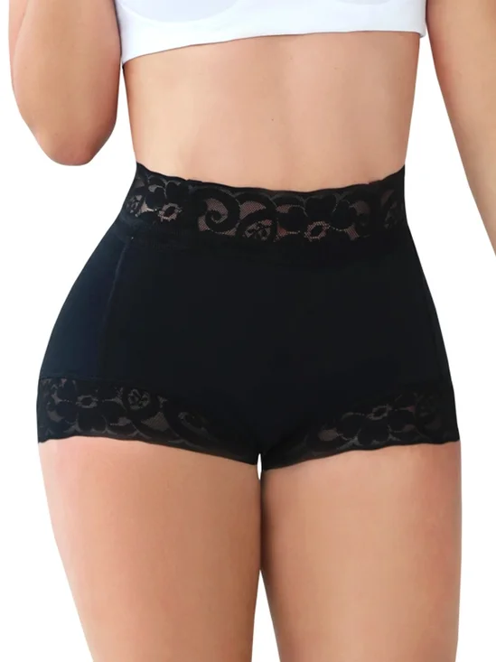 Lace Butt-Lifting and Tummy-Control Shapewear Panties