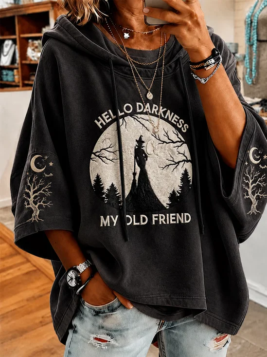 Hoodie Casual Halloween Loose Hoodie