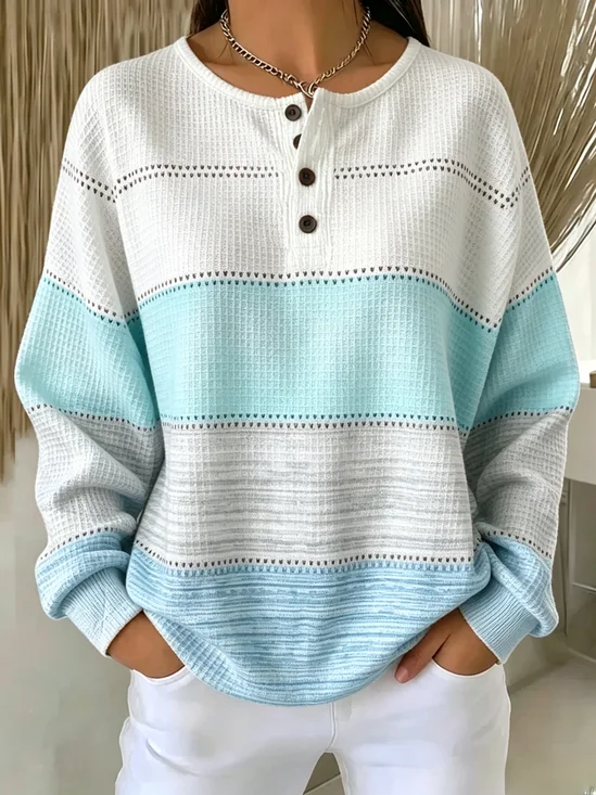 Simple Abstract Graphic Sweatshirt