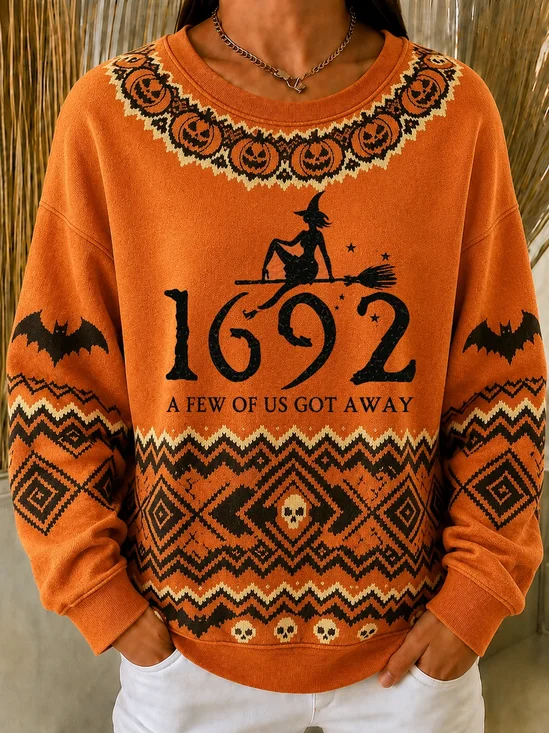 Regular Fit Printing Sports Sweatshirt