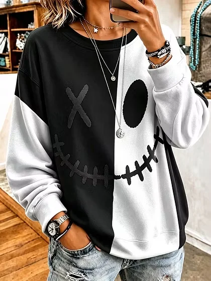 Halloween Casual Sweatshirt