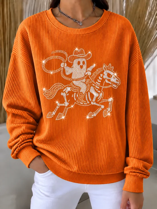 Regular Fit Simple Sweatshirt