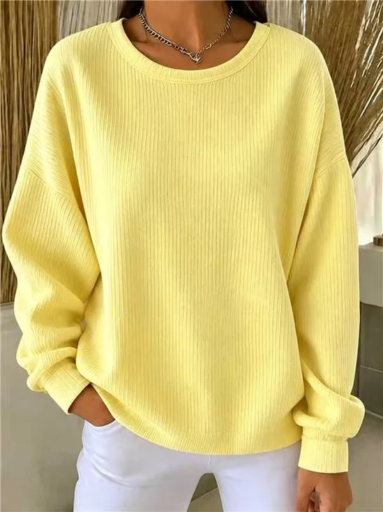 Loose Casual Sweatshirt