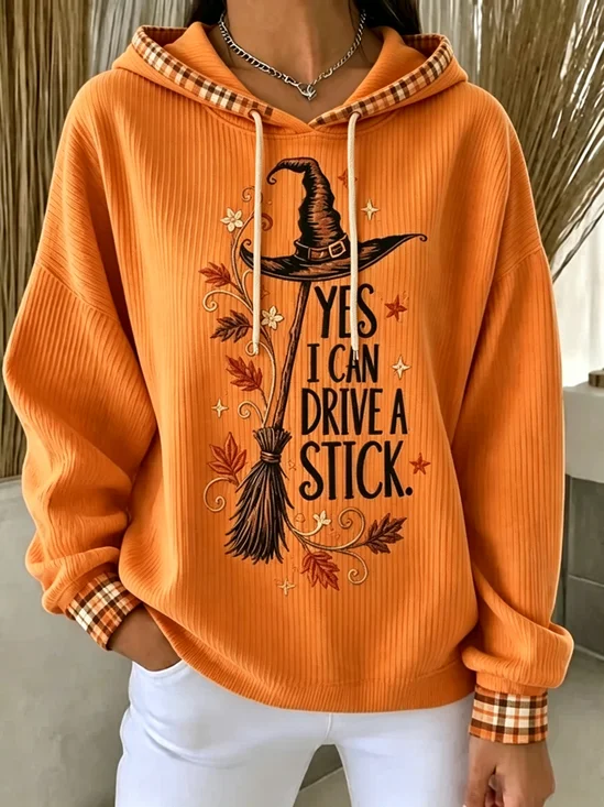 Halloween Loose Casual Hoodie