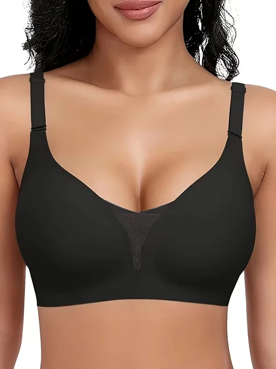 Plain Casual Bra & Bralette