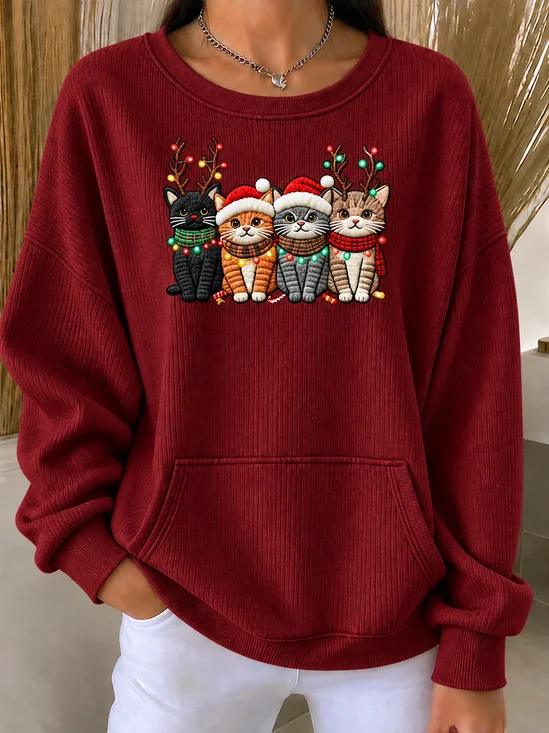 Casual Regular Fit Sweatshirt