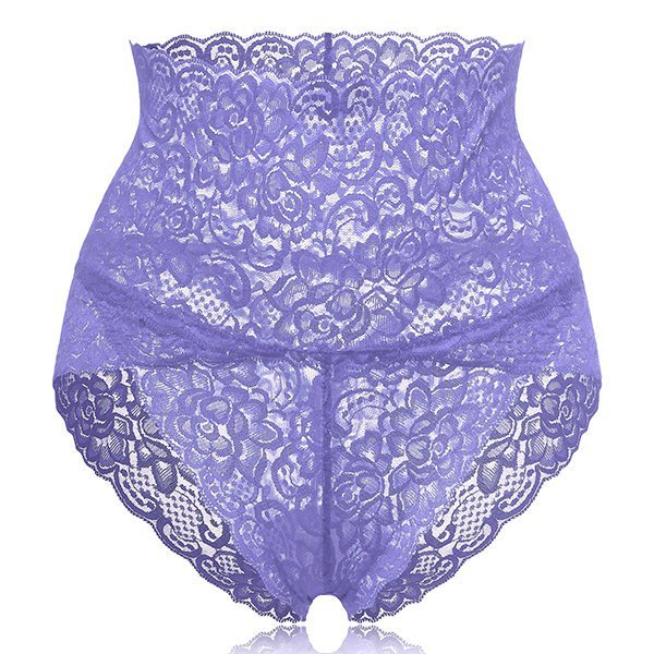 High Waisted Lace Tummy Shaping Panty Zolucky