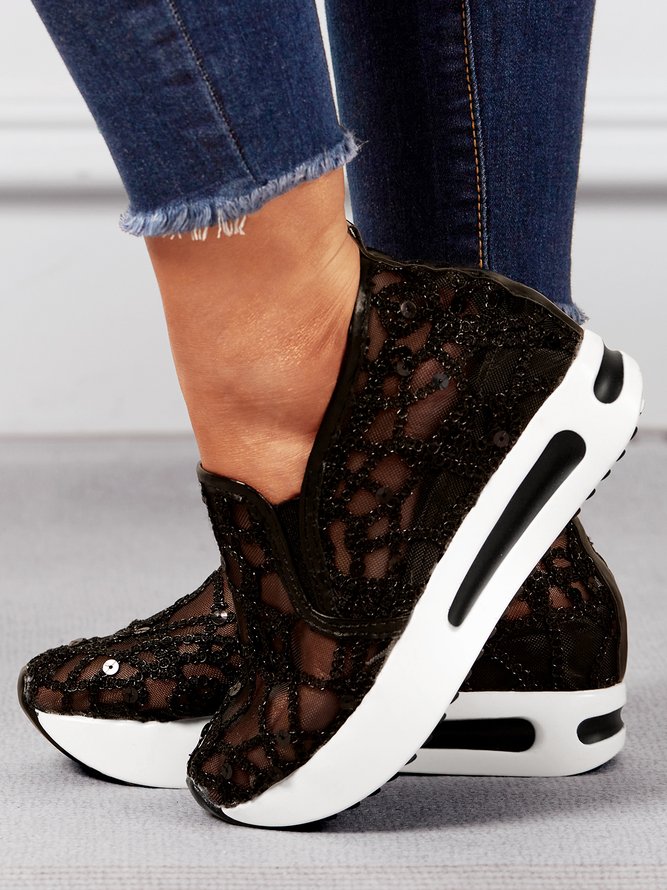 breathable jackeline slip on sneakers