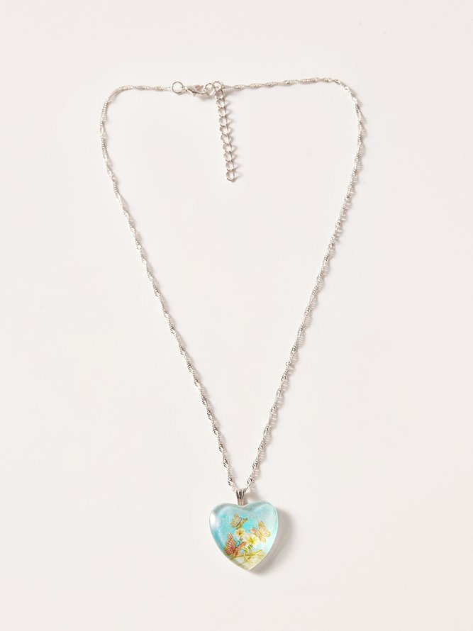 Crystal Butterfly Necklace