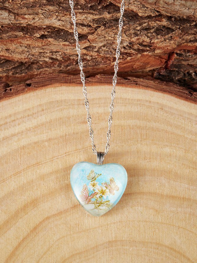 Crystal Butterfly Necklace