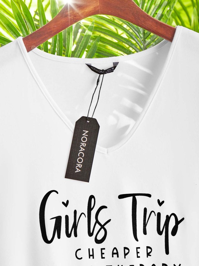 Casual Girls Trip Cheaper than therapy 2022 T-shirts
