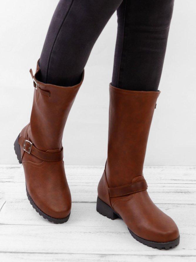 jellipops daily flat heel boots