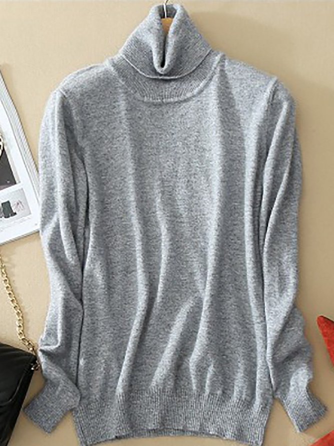 Newest Wool Pure Cashmere Sweater Women Thicken Pullovers Pull Femme High Neck Knitting Sweaters S-XXXL