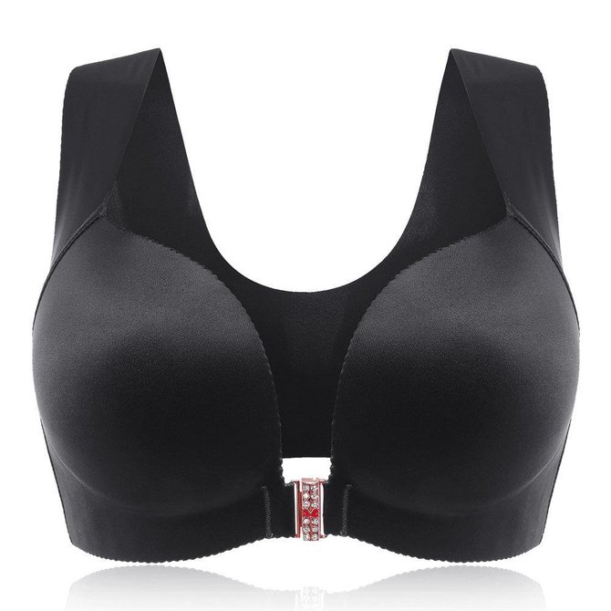 Front Closure Seamless Wireless Bras