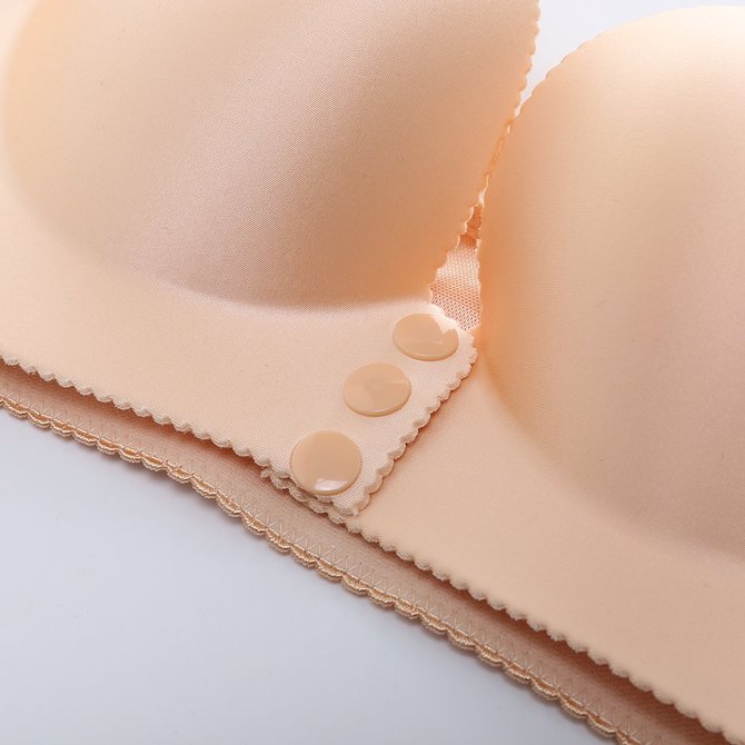 Wireless Front Opening   Soft  Gathering Bras