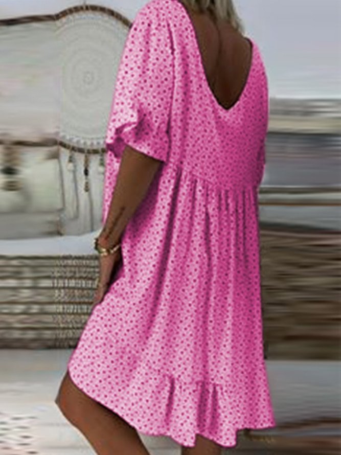 Cotton Summer Weaving Dress