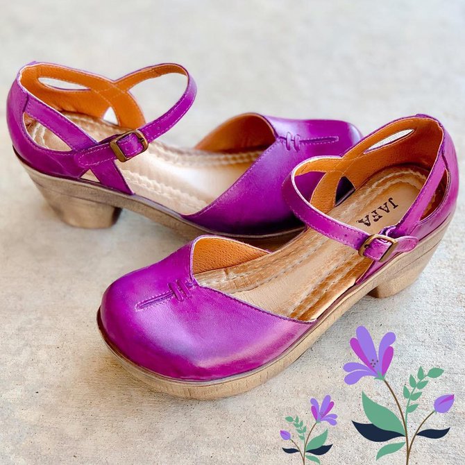strappy heels closed toe