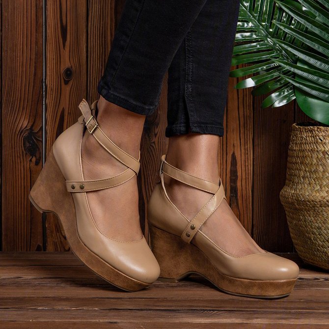 Clogs For Women Closed Toe Shoes Chunky Heel Heels Ankle Strap Sandals