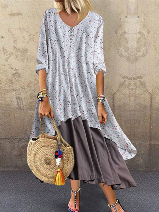 boho cotton robe