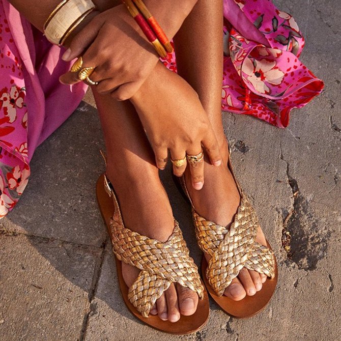 Women Casual Fashion Slip-On Sandal