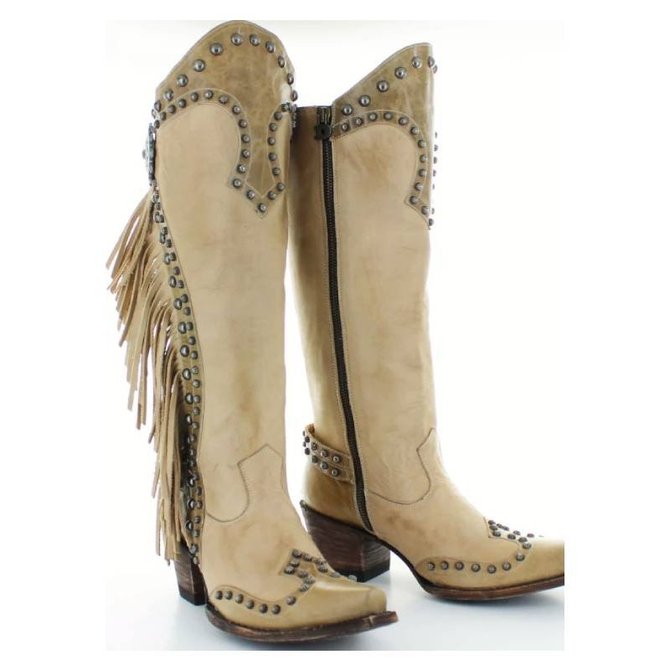 womens tassel boots