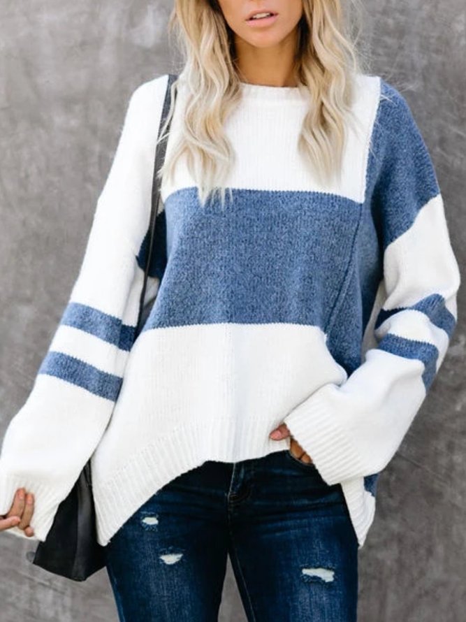 Casual Shift Knitted Sweater
