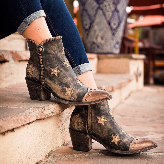 next western ankle boots