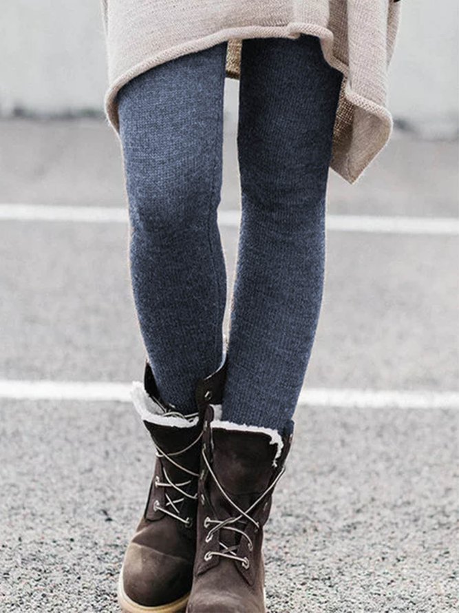 thick warm leggings Casual Cotton Leggings