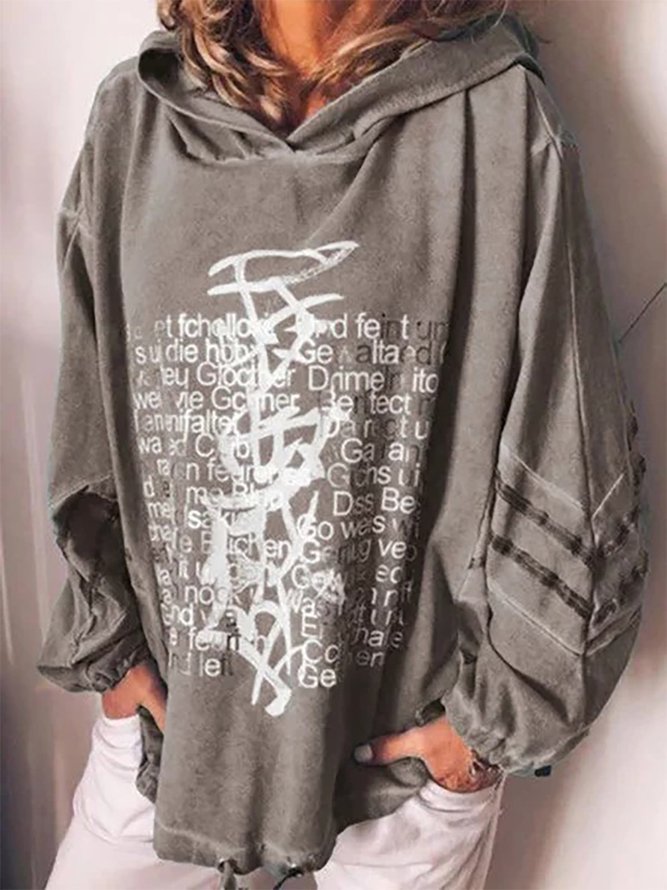 zolucky Printed/dyed Cotton Casual Top