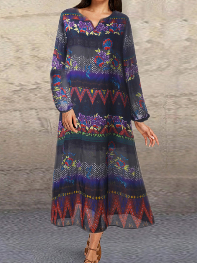 boho cotton robe