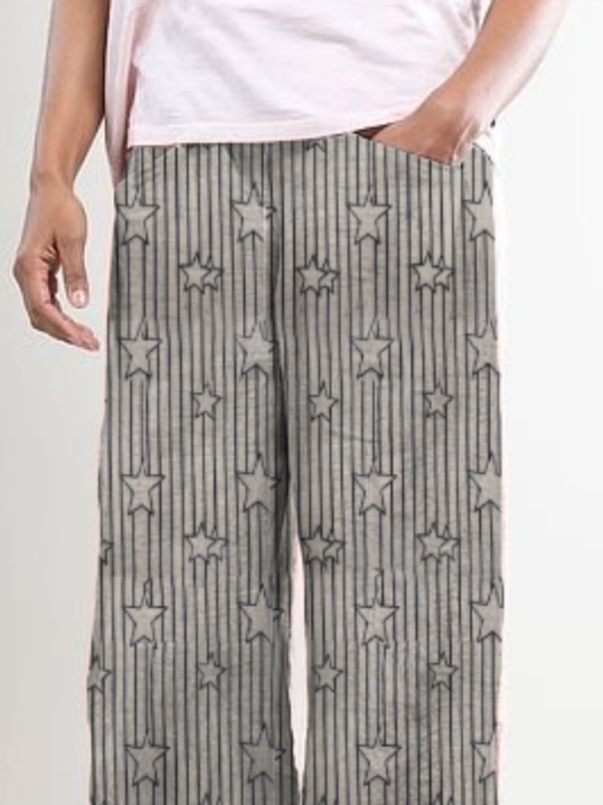 Star Casual Stripes Pants