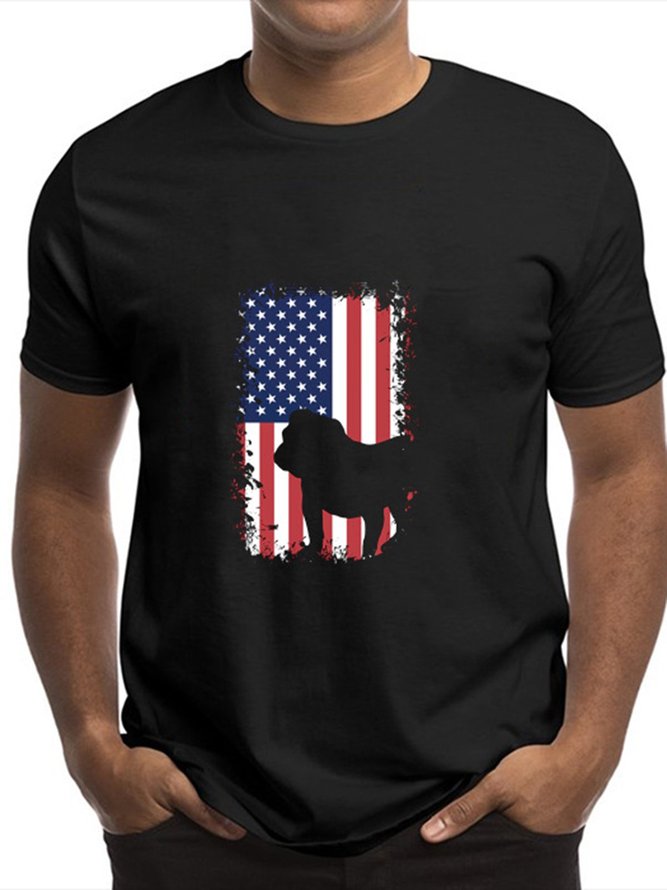 Men's Black Printed Statement Shirts zolucky