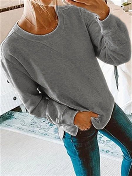 Long Sleeve Cotton Casual Hoodies & Sweatshirts