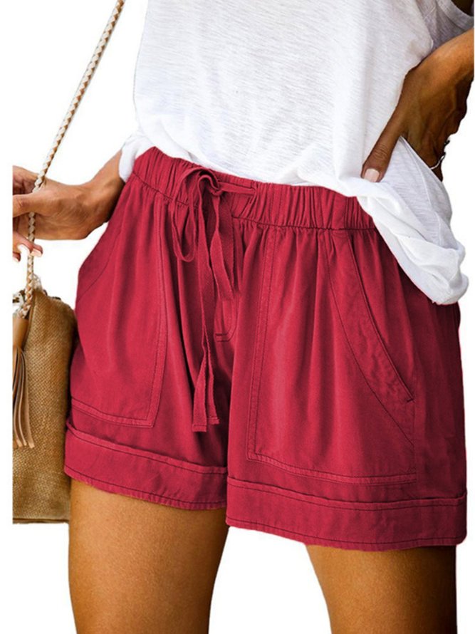 Women's Summer Casual Plain Shorts