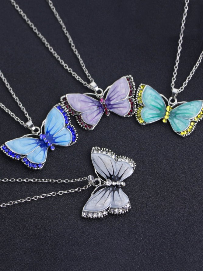 Fashion Butterfly Necklace | zolucky