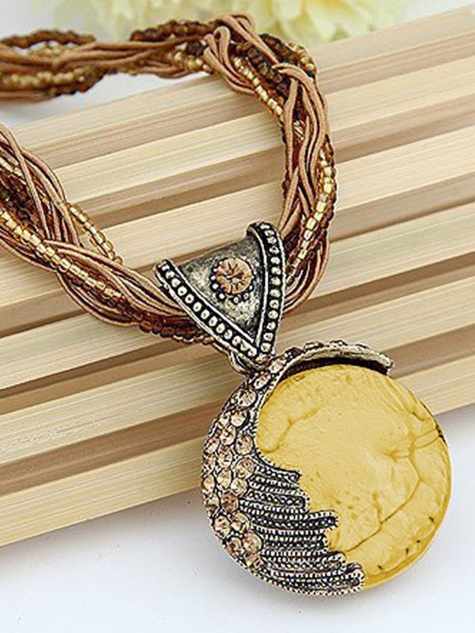 Women's Clothes Chain Boho Tassel Long Necklace zolucky