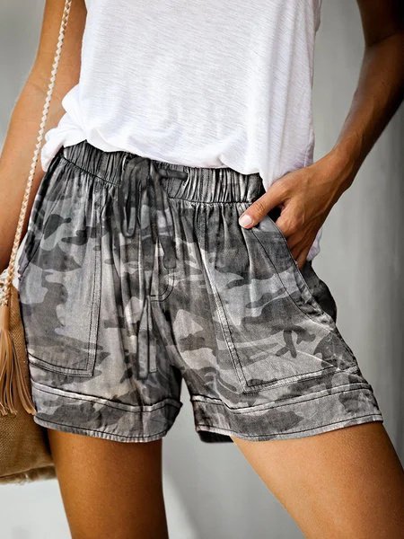 Women's Summer Casual Plain Shorts