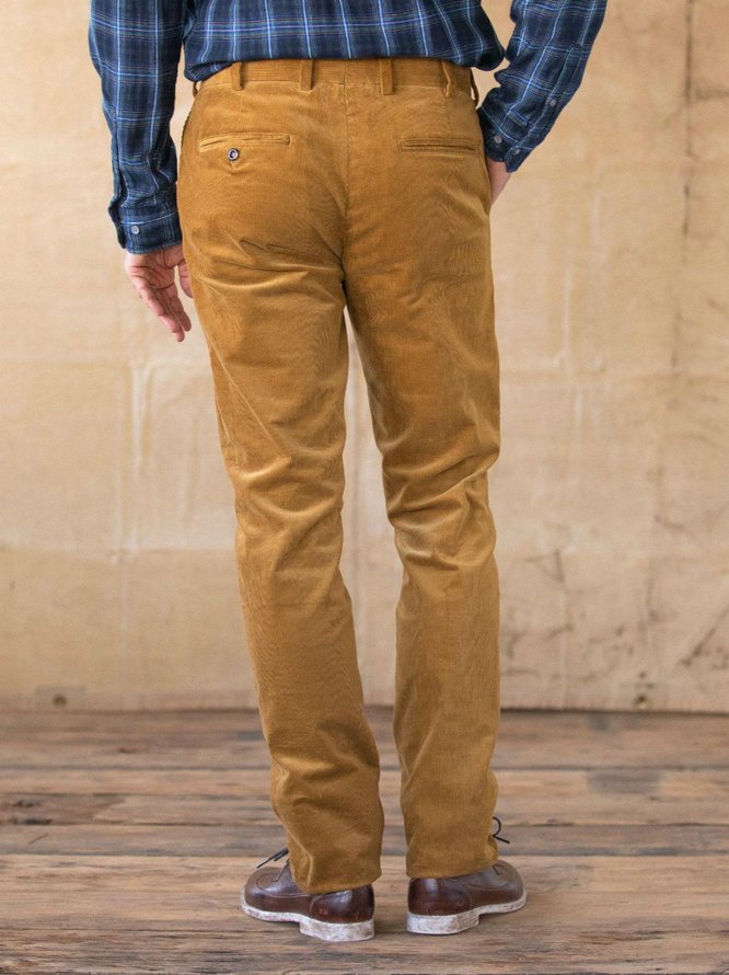 Yellow Corduroy Vintage Pants zolucky