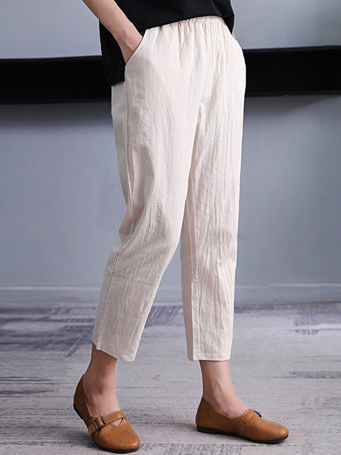 Casual Cotton Pants | zolucky image.