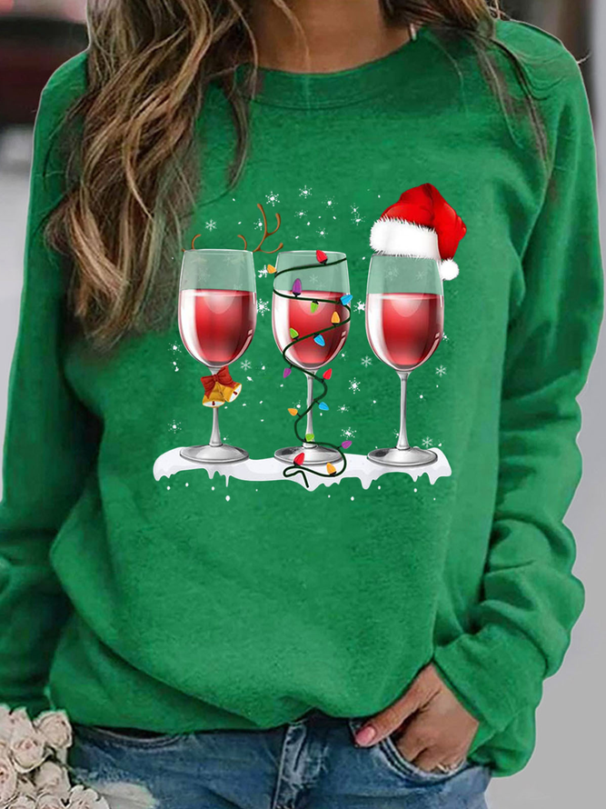 Christmas Long Sleeve Casual Sweatshirt Xmas Hoodies