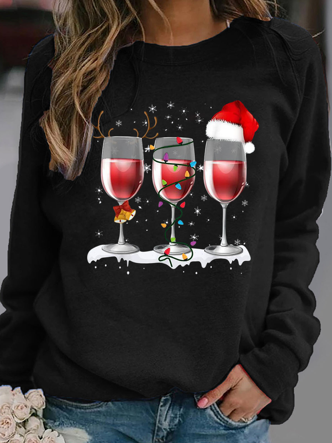 Christmas Long Sleeve Casual Sweatshirt Xmas Hoodies