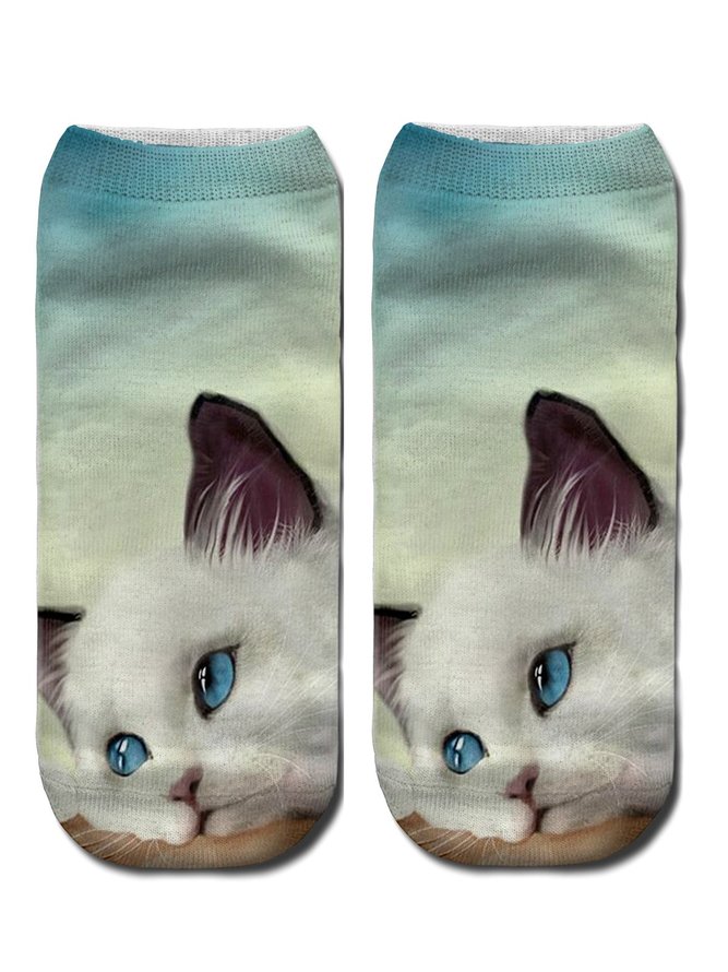 New Chic 3D Cat Socks