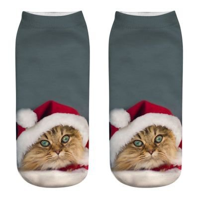 New Cat print socks
