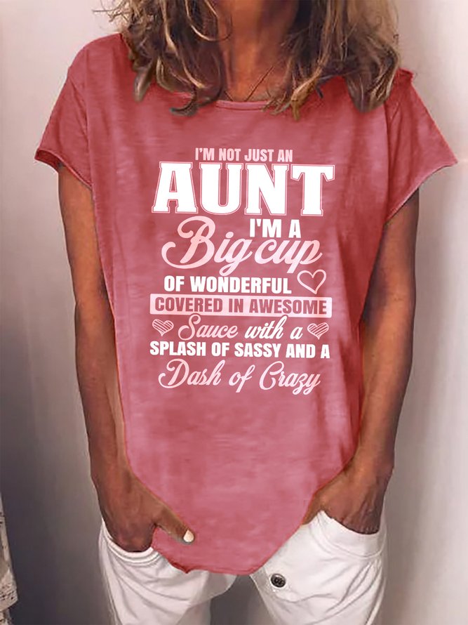 Women Casual Letter Printed Crew Neck T-shirt | Tops | Women Casual