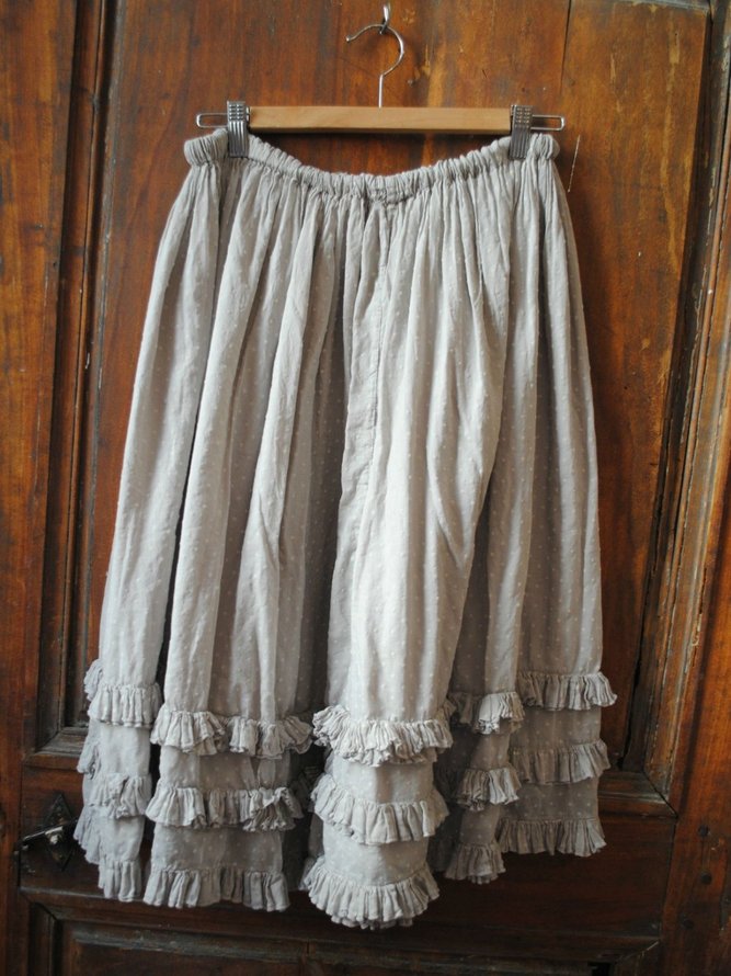 Casual Plus Size Cropped Pants