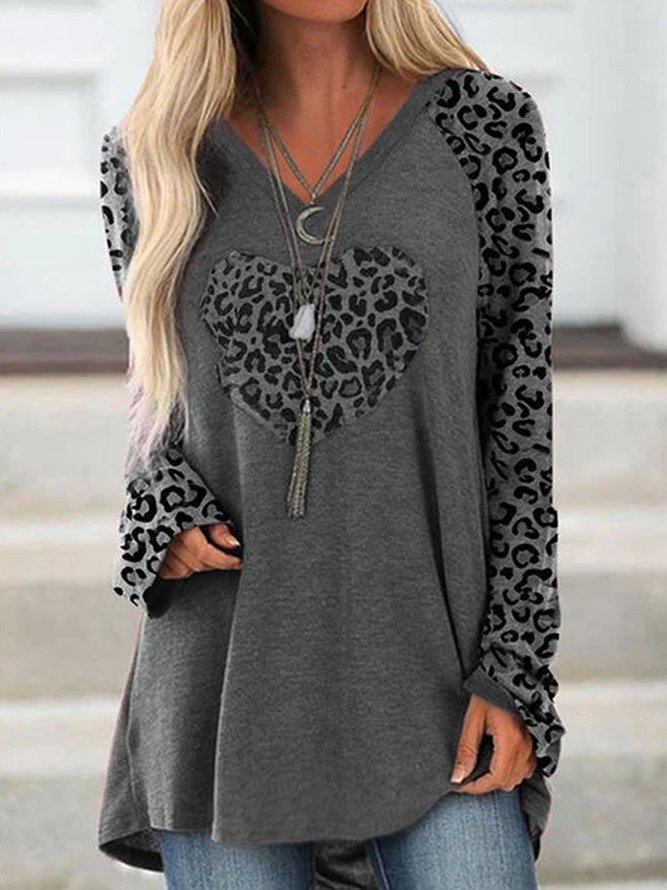 Leopard Casual T-shirt